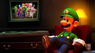 Luigi Adopted Polterpup and Happy Ending Cutscene Luigis Mansion 2 HD