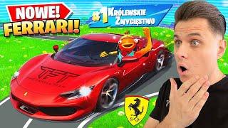 Nowe FERRARI w Fortnite  Najszybsze AUTO w Grze 