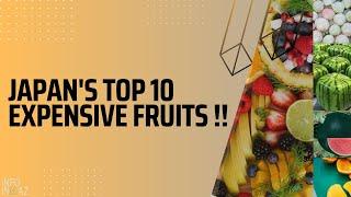 Japans Top 10 Expensive Fruits #japan #shorts