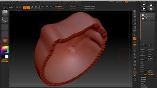 Zbrush Урок 8 Как сделать оболочку в Zbrush