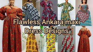 Flawless Ankara maxi dress designs 2024  Ankara Long gown styles  Ankara styles 2024