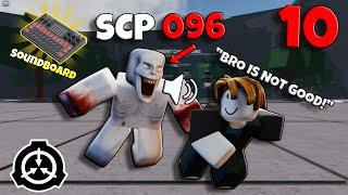 Trolling Players As SCP 096 With SOUNDBOARD  The Strongest Battlegrounds