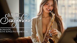 Romantic Saxophone Melodies Saxophone Love Songs Instrumental For Relaxing  Deep Sleep