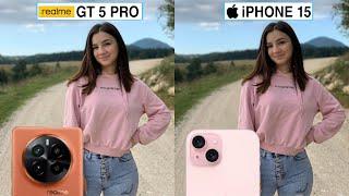 Realme GT 5 Pro Vs iPhone 15 Camera Test Comparison