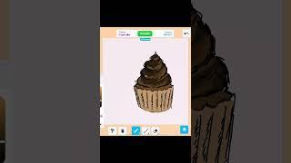 ROBLOX SPEED DRAWING A CUPCAKE  #roblox