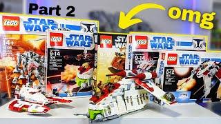 Childhood LEGO Haul Part 2  Lego Republic Dropship with AT-OT