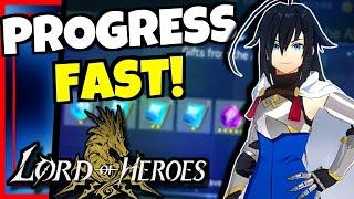 BEGINNER TIPS TO PROGRESS FAST Lord of Heroes