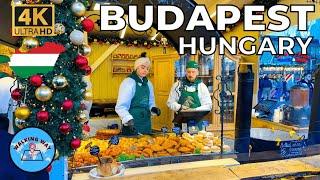 Budapest Hungary Walking Tour - 4K 60fps with Immersive Sound & Captions