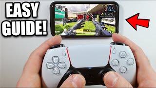 How To Connect PS5 Controller To iPhone or iPad Using BLUETOOTH Easy Method