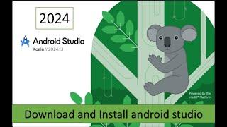 Download and Install Android Studio in 2024  Android Studio koala  Windows 10 11