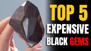 The mystery behind black crystals