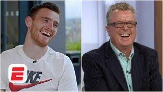 Andrew Robertson pranks Liverpool legend Steve Nicol  Premier League