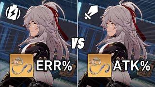 Jing Yuan Relic Rope Comparison  Energy Recharge Rate vs Attack? Honkai Star Rail