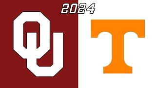 2024 Oklahoma Sooners vs Tennessee Volunteers Full Game Replay  NCAA College Football  720p