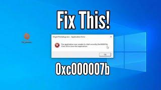 Fix 0xc000007b Error Cara Mengatasi Error 0xc000007b Untuk Semua Windows