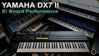 YAMAHA DX7 II FM Synthesizer with Grey Matter E expansion board - Performance Mode