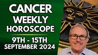 Cancer Horoscope -  Weekly Astrology 9th to 15th September 2024