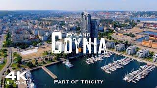 GDYNIA 2024  Drone Aerial 4K  Gdingen Poland Polska