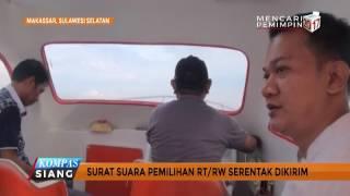 Surat Suara Pemilihan RTRW Serentak Dikirim