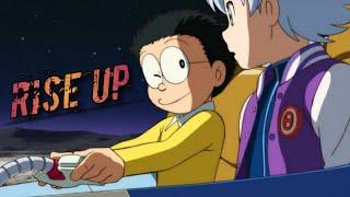 Doraemon  AMV   Rise up   Nobita & Shizuka