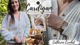 Super Easy Crochet Cardigan low sew pattern