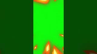 #shorts  Fire Transition   Green Screen with Sound Effect
