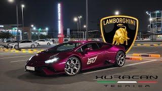 Lamborghini Huracan Tecnica Walkaround & Exhaust Sound Viola Bast Body Paint