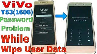 VIVO Y53 Hard reset forgot Screen lock   1606 100%