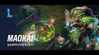 Maokai Şampiyon Özeti  Oynanış - League of Legends Wild Rift