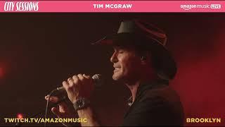 Tim McGraw - Hey Whiskey Live From N.Y.  Acoustic