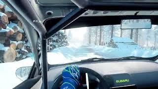 Dirt Rally 2.0 - Quest 2 VR - Stor-jangen Sprint  Dry - Subaru WRX - Gameplay