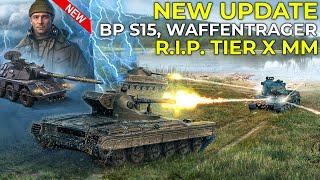 Waffenträger Battle Pass Crazy TOTT Update 1.26 and More  World of Tanks September Review