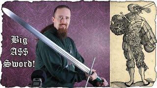 A Big Badass Mercenary Sword - The Albion Maximilian