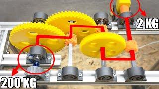 Lift Heavy Objects Using SCIENCE & 3D Printed GEARS