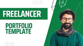 Freelancer portfolio blogger template  Best blogger template in 2023