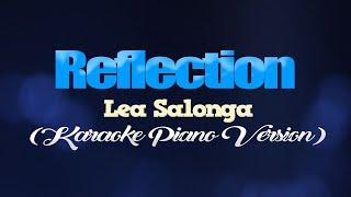 REFLECTION - Lea Salonga KARAOKE PIANO VERSION