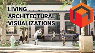 Living architectural visualizations