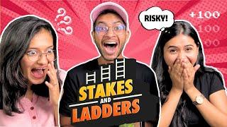 RISKY game of KNOWLEDGE  Stakes and Ladders Ep. 1