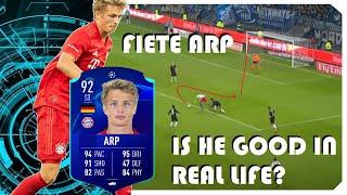 Fiete Arp Highlights - IS HE GOOD IN REAL LIFE? - Goals and skills