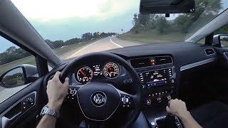 2017 Volkswagen Golf Alltrack TSI SE Manual Wagon - POV Sunset Drive Binaural Audio