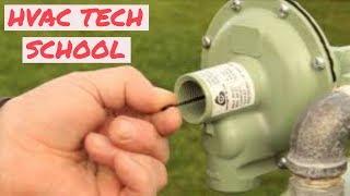 HVAC TECH School Gas Pressure Regulators Made Easy