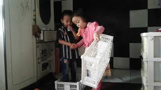 Dzakira & Abang Said lagi joged Goyang 2 Jari1