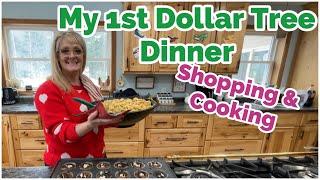 FAMiLY OF 10 DOLLAR TREE DiNNER GROCERY HAUL & COOKiNG 