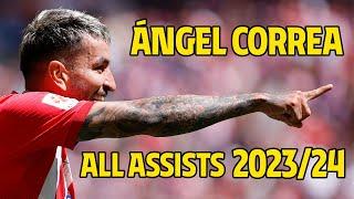  Todas los asistencias de Ángel Correa en la temporada 202324