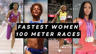 Top 10 Fastest Women Sprinters In The World  100m Dash