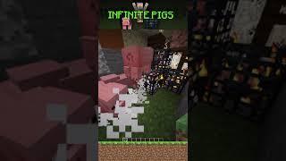 PIG SPAWNNERS IN SURVIVAL #shorts