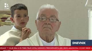 RTV HB  Don Jozo Njavro u Hrasnu proslavio 60 godina svećeništva