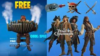 Secret Emote & FREE Rewards Fortnite x Pirates of the Caribbean