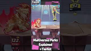 Multiversus Perk Tierlist Strong Team 1
