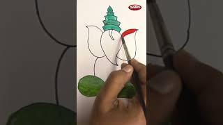 Lord Ganesha Drawing Tutorial  Ganesh Chaturthi drawing  Lord Ganesh easy drawing